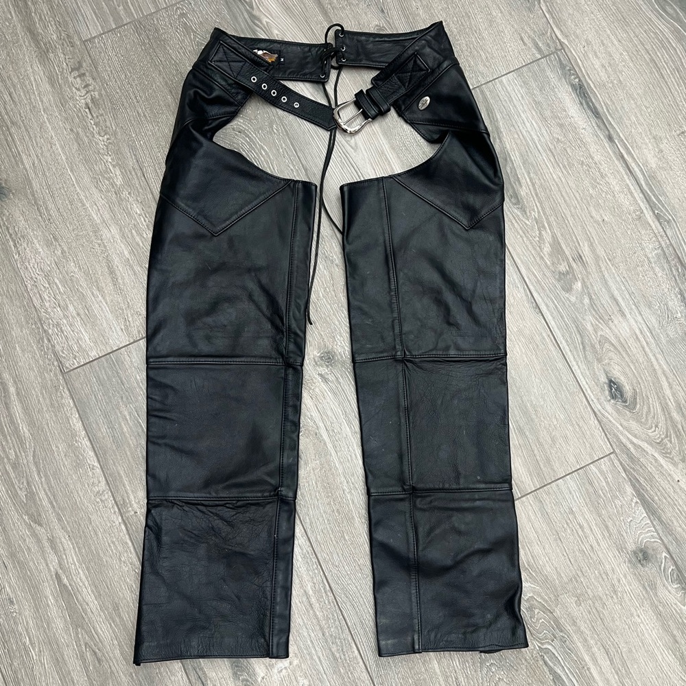 Leather chaps